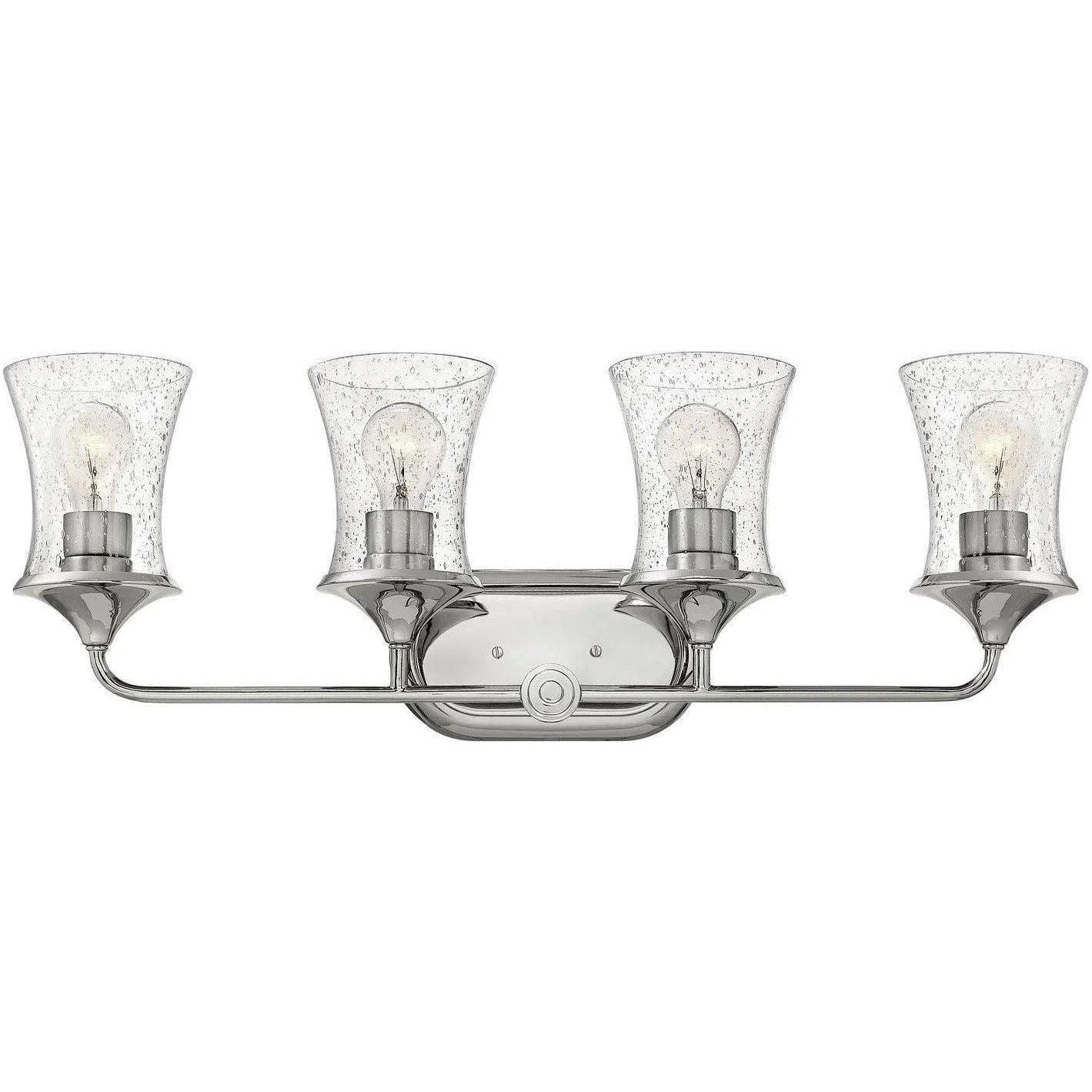 Hinkley Lighting - Thistledown 30-Inch Four Light Bath - 51804PN - Canada Light Shop