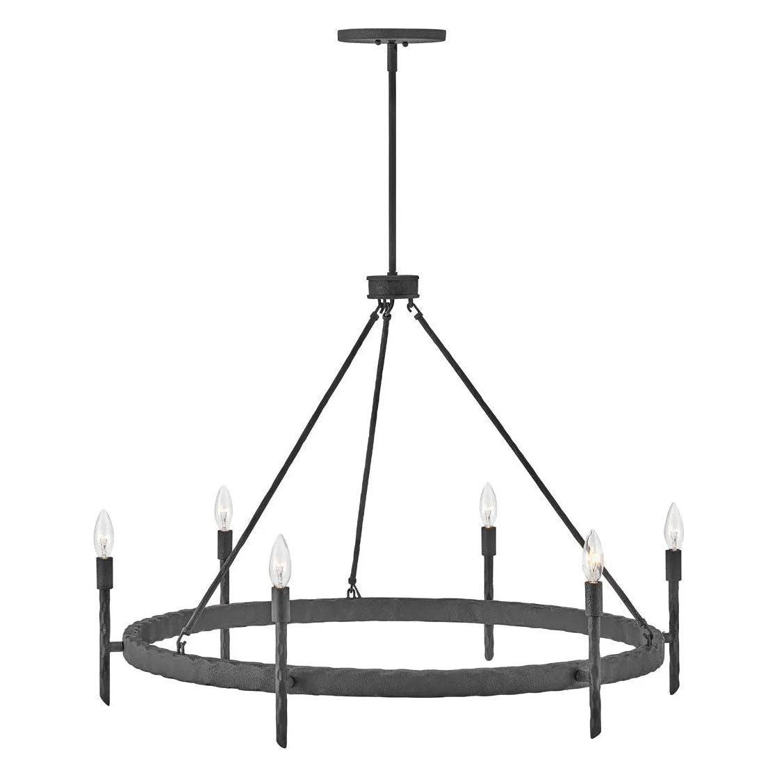 Hinkley Lighting - Tress Chandelier - 3678CPG - Canada Light Shop