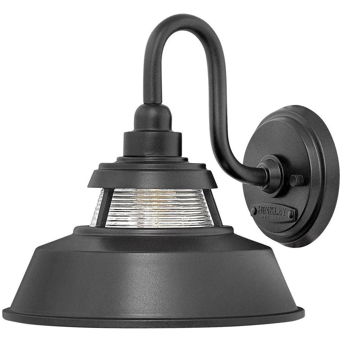 Hinkley Lighting - Troyer 10-Inch Outdoor Wall Mount - 1194BK - Canada Light Shop