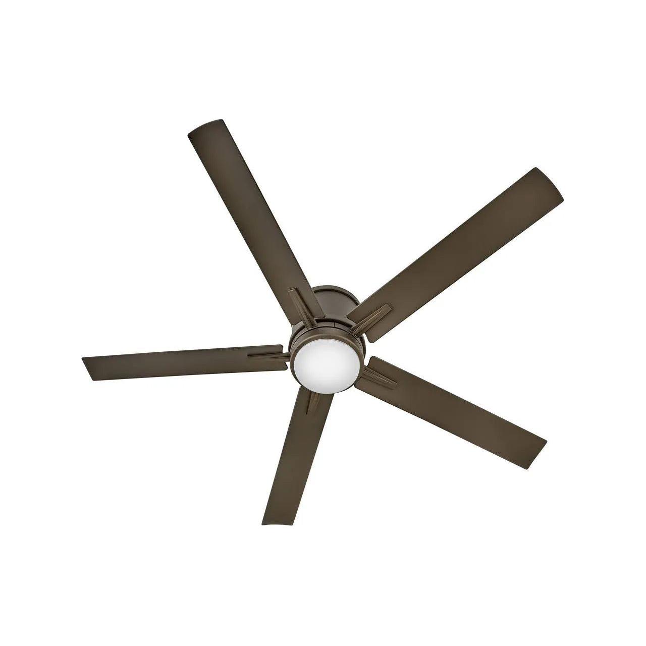 Hinkley Lighting - Vail Flush Ceiling Fan - 902552FBN-LWD - Canada Light Shop