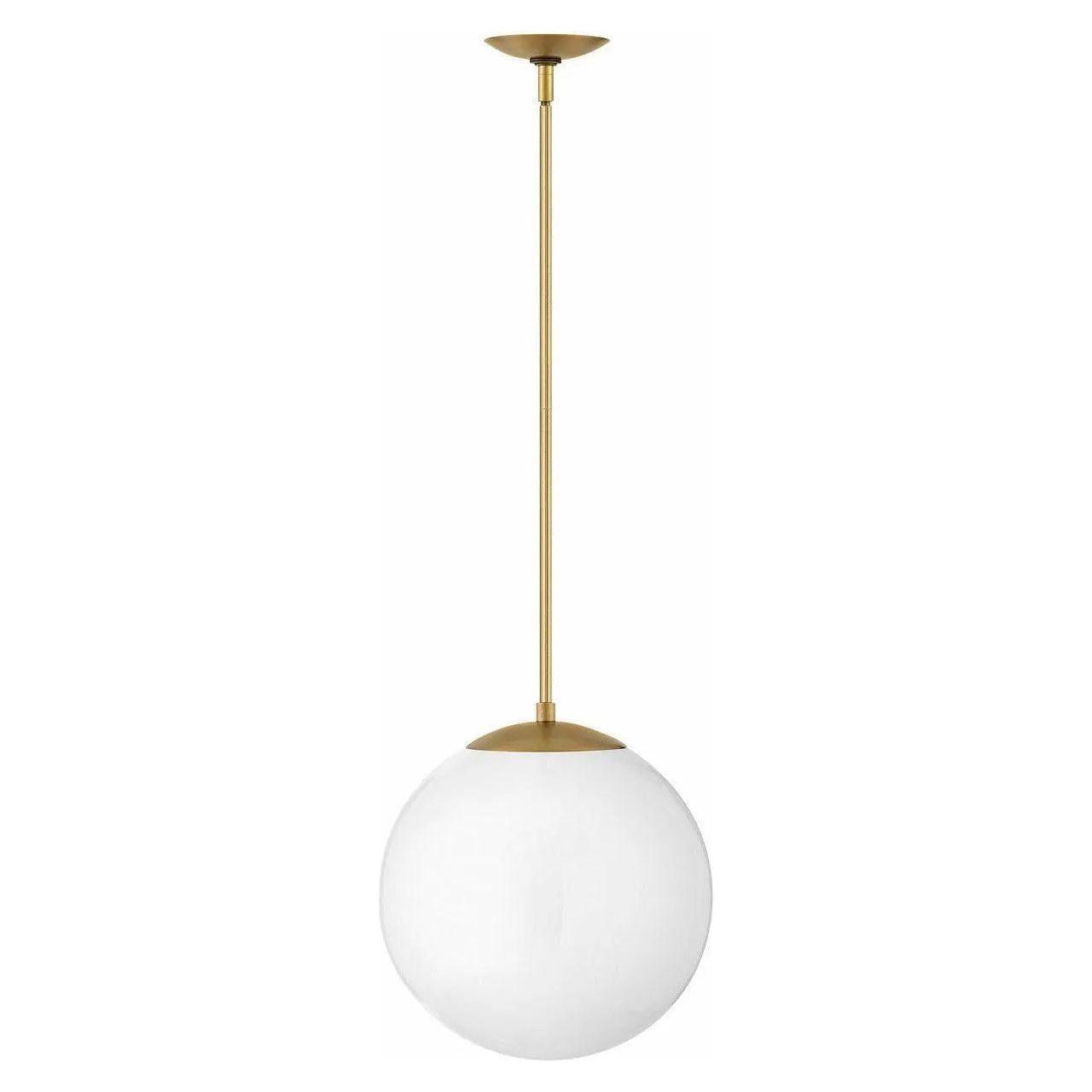 Hinkley Lighting - Warby Pendant - 3744HB-WH - Canada Light Shop