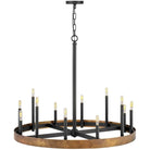Hinkley Lighting - Wells 35-Inch Chandelier - 3869WA - Canada Light Shop