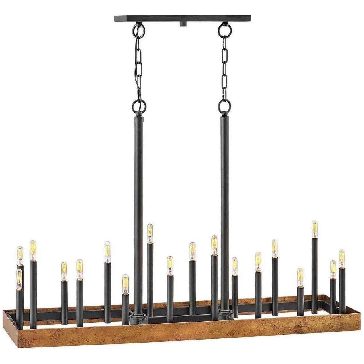 Hinkley Lighting - Wells 45-Inch Linear Suspension - 3868WA - Canada Light Shop