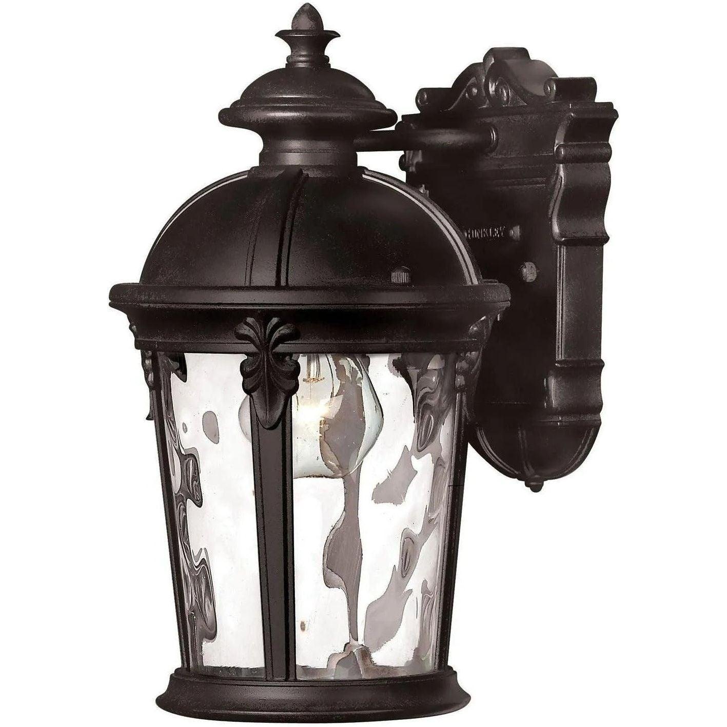 Hinkley Lighting - Windsor 13-Inch Outdoor Wall Mount - 1890BK - Canada Light Shop