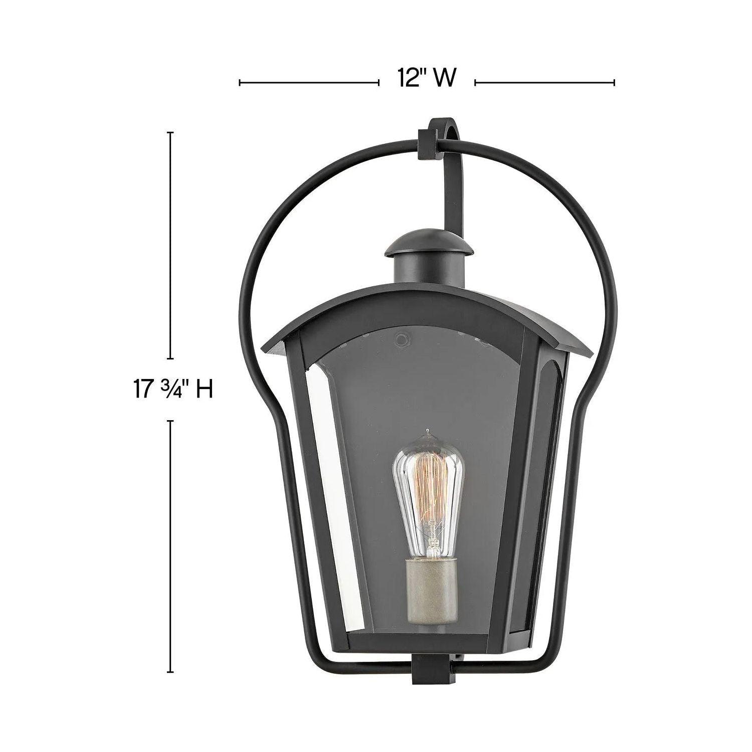 Hinkley Lighting - Yale Wall Mount - 13300BK - Canada Light Shop