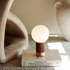 Hollis+Morris - Catkin Table Lamp - CATKTABLE-OKB-BBR - Canada Light Shop