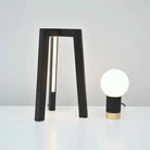 Hollis+Morris - Catkin Table Lamp - CATKTABLE-OKB-BBR - Canada Light Shop