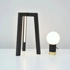 Hollis+Morris - Junction Table Lamp - JCTNTABLE-OKB - Canada Light Shop