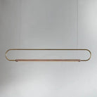 Hollis+Morris - Link Horizontal Pendant - LINK-HORIZ-3FT-OKB-ANT - Canada Light Shop