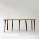 Hollis+Morris - Pier Dining Table - PIER-LG-OKB-BK - Canada Light Shop