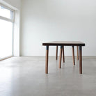 Hollis+Morris - Pier Dining Table - PIER-LG-OKB-BK - Canada Light Shop