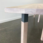 Hollis+Morris - Pier Dining Table - PIER-LG-OKB-BK - Canada Light Shop