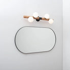 Hollis+Morris - Willow Bar Wall Sconce - WILOWALL-OKB-BLK - Canada Light Shop