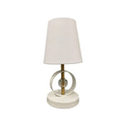 House of Troy - Bryson Ring Crystal Accent Lamp - B210-WB/WT - Canada Light Shop
