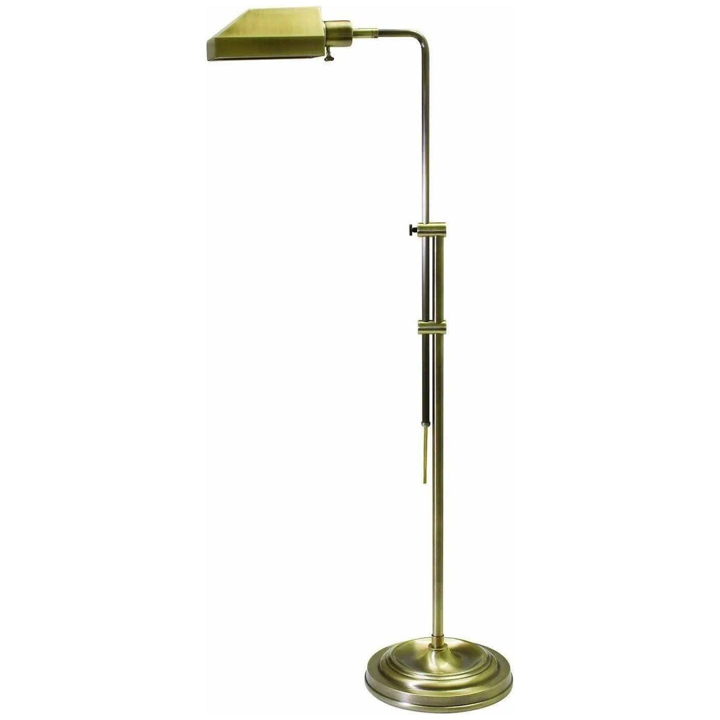 House of Troy - Coach One Light Floor Lamp - CH825-AB - Canada Light Shop
