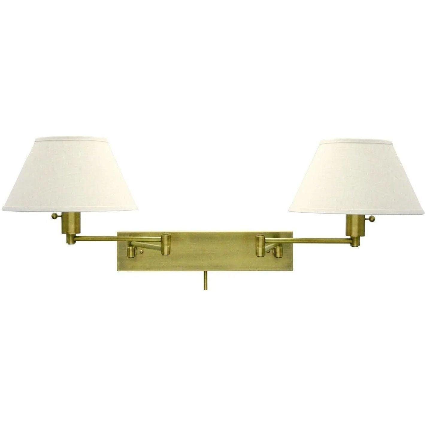 House of Troy - Home Office Two Light Wall Sconce - WS14-2-71 - Canada Light Shop