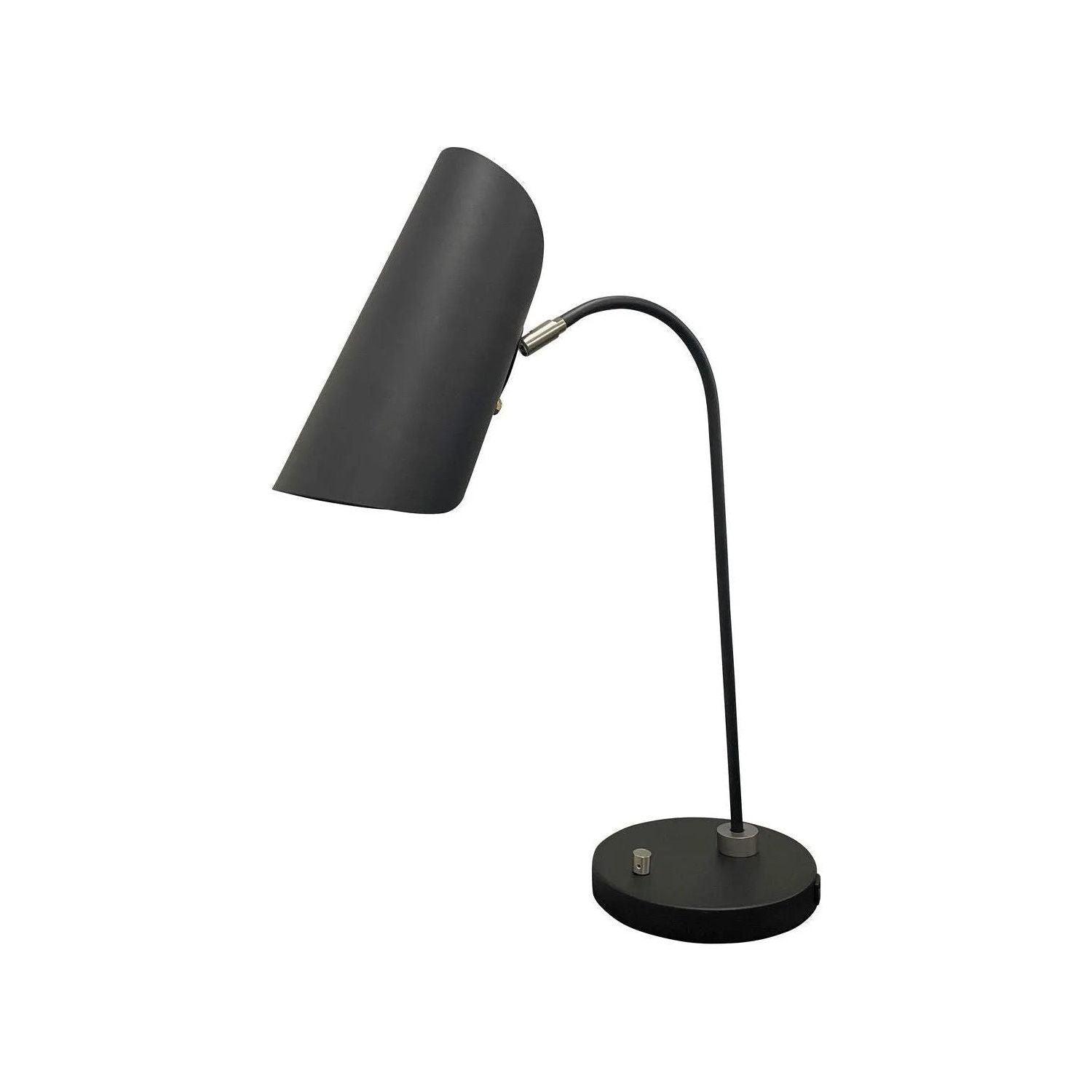 House of Troy - Logan LED Table Lamp - L350-BLKSN - Canada Light Shop