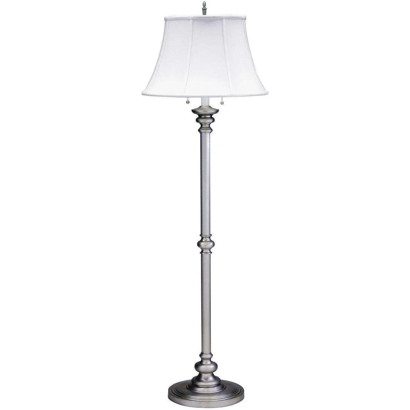 House of Troy - Newport Two Light Floor Lamp - N601-PTR - Canada Light Shop