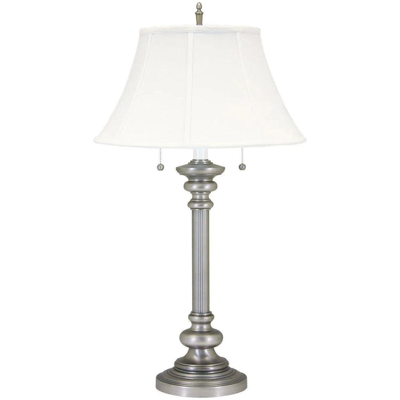 House of Troy - Newport Two Light Table Lamp - N651-PTR - Canada Light Shop