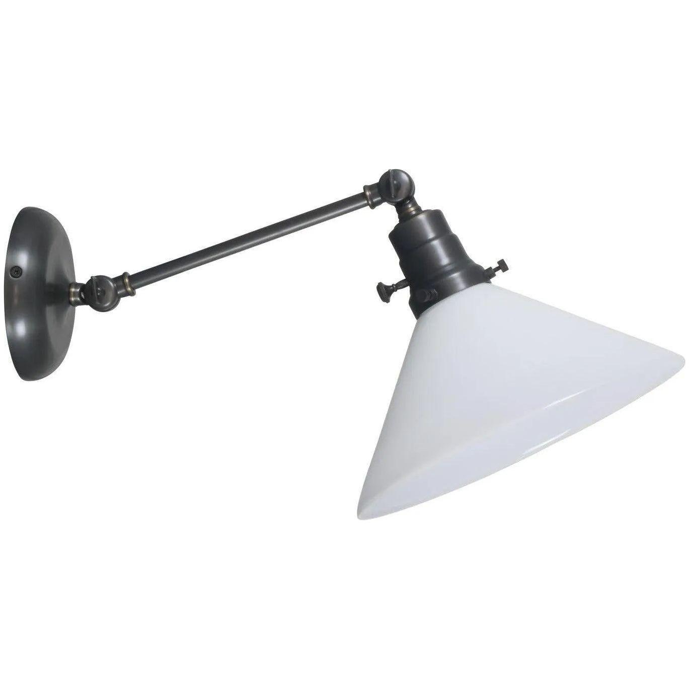 House of Troy - Otis One Light Wall Sconce - OT675-OB-WT - Canada Light Shop