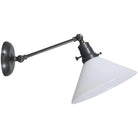House of Troy - Otis One Light Wall Sconce - OT675-OB-WT - Canada Light Shop