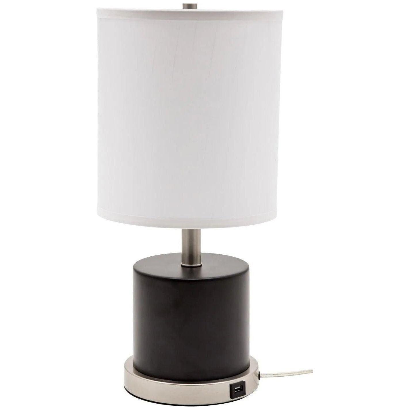 House of Troy - Rupert One Light Table Lamp - RU752-BLK - Canada Light Shop