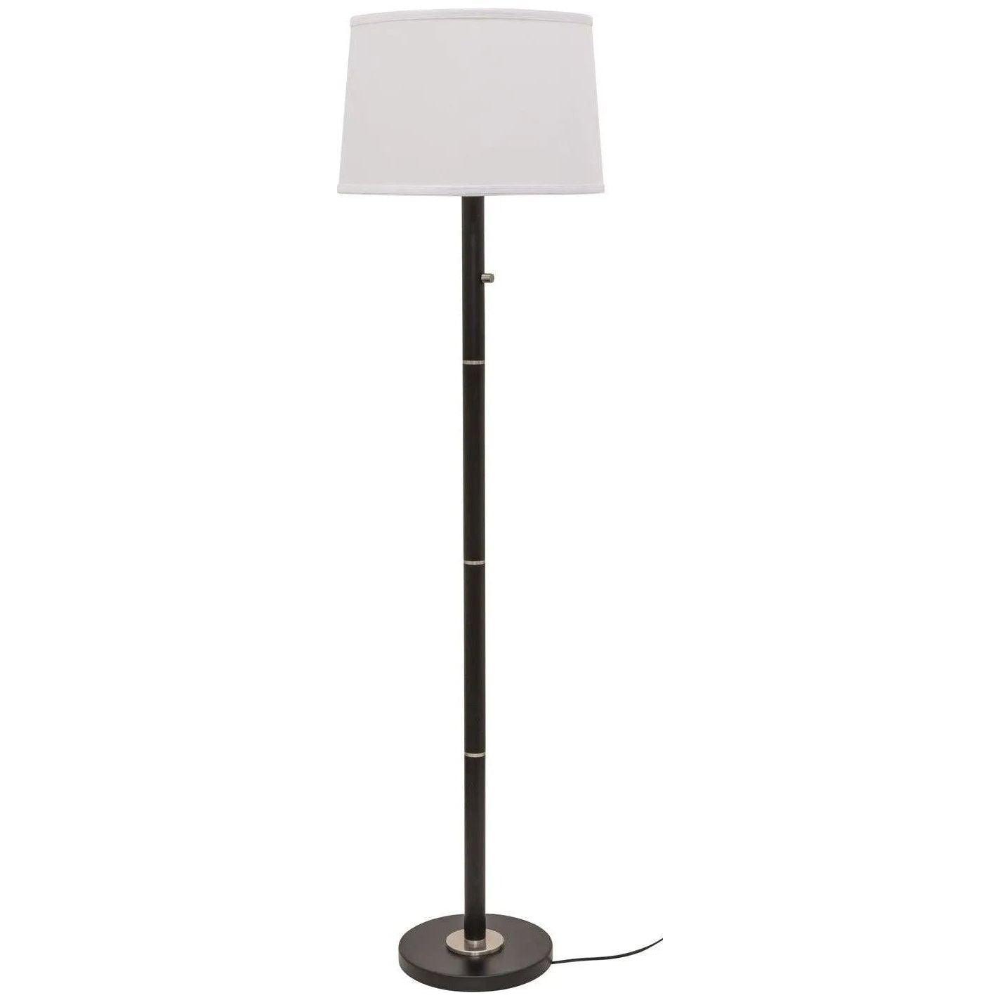 House of Troy - Rupert Three Light Floor Lamp - RU703-BLK - Canada Light Shop