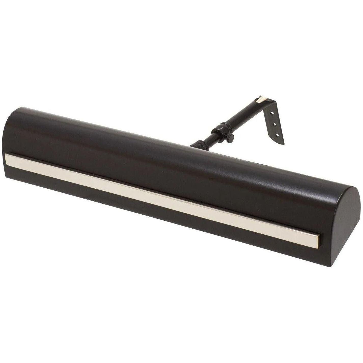 House of Troy - Traditional Picture Lights 14-Inch Two Light Picture Light - TS14-BLK/PN - Canada Light Shop