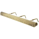 House of Troy - Traditional Picture Lights 36-Inch Five Light Picture Light - TB36-AB/PB - Canada Light Shop