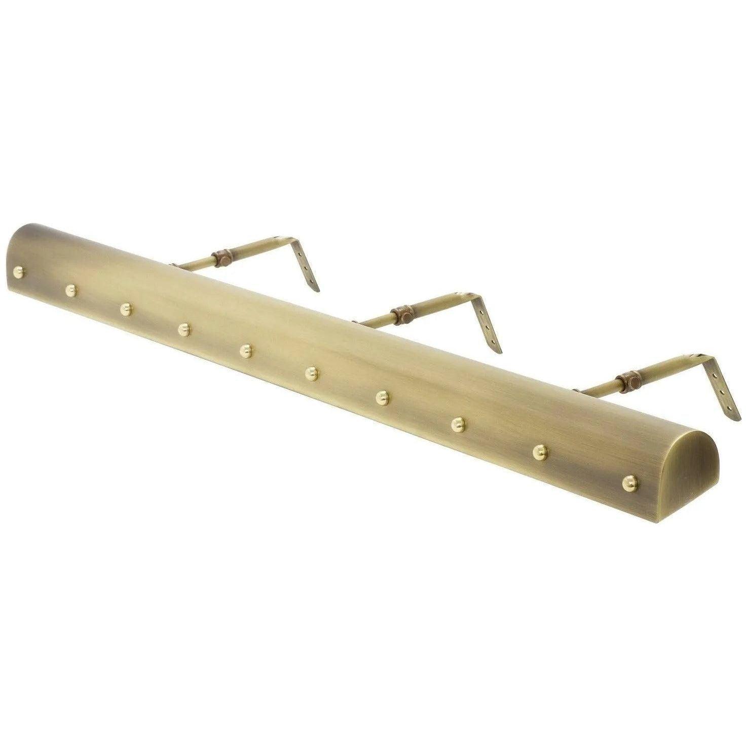 House of Troy - Traditional Picture Lights 36-Inch Five Light Picture Light - TB36-AB/PB - Canada Light Shop
