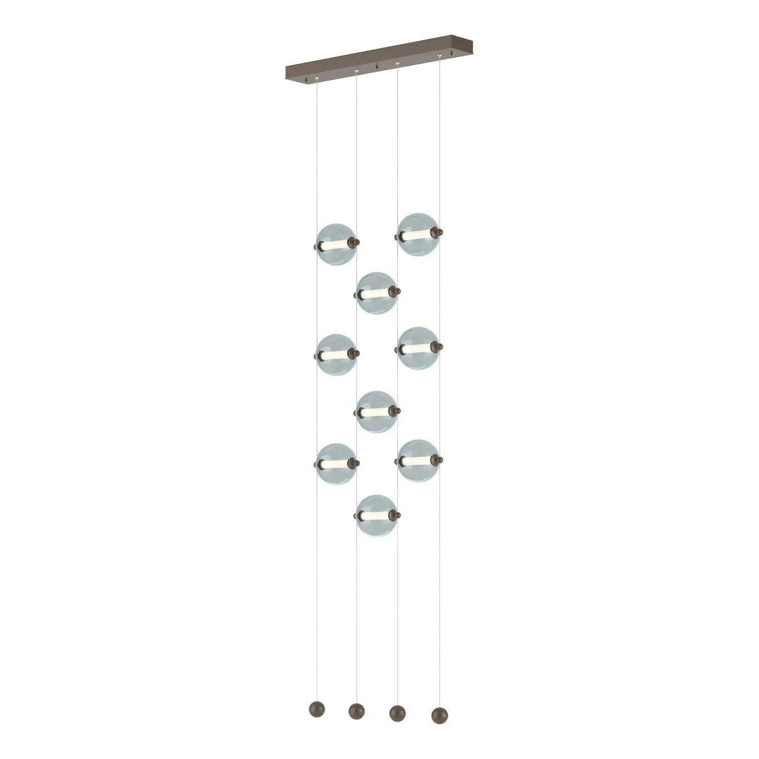 Hubbardton Forge - Abacus Ceiling to Floor LED Pendant - 139057-LED-STND-05-YL0668 - Canada Light Shop
