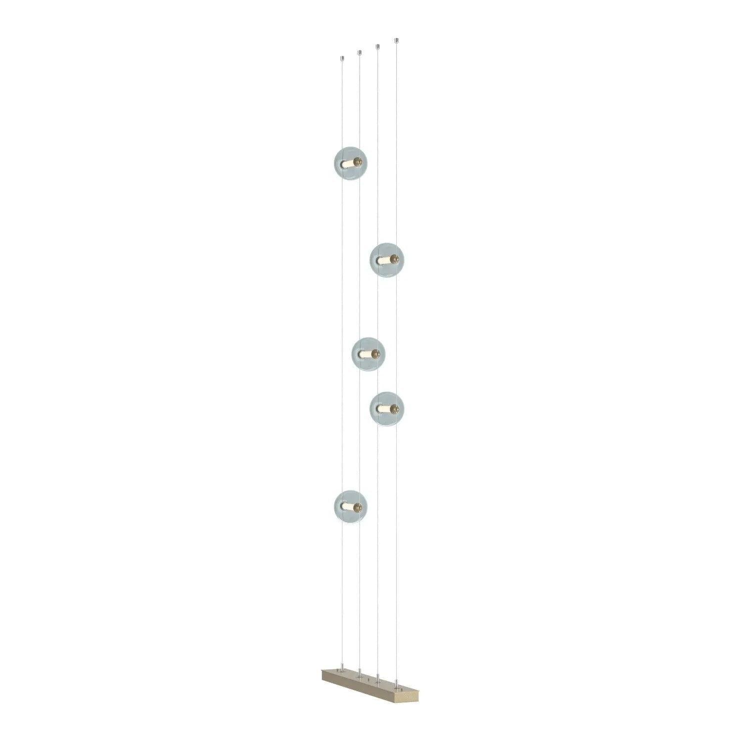 Hubbardton Forge - Abacus Floor to Ceiling LED Pendant (Plug-In) - 289520-LED-STND-84-YL0668 - Canada Light Shop