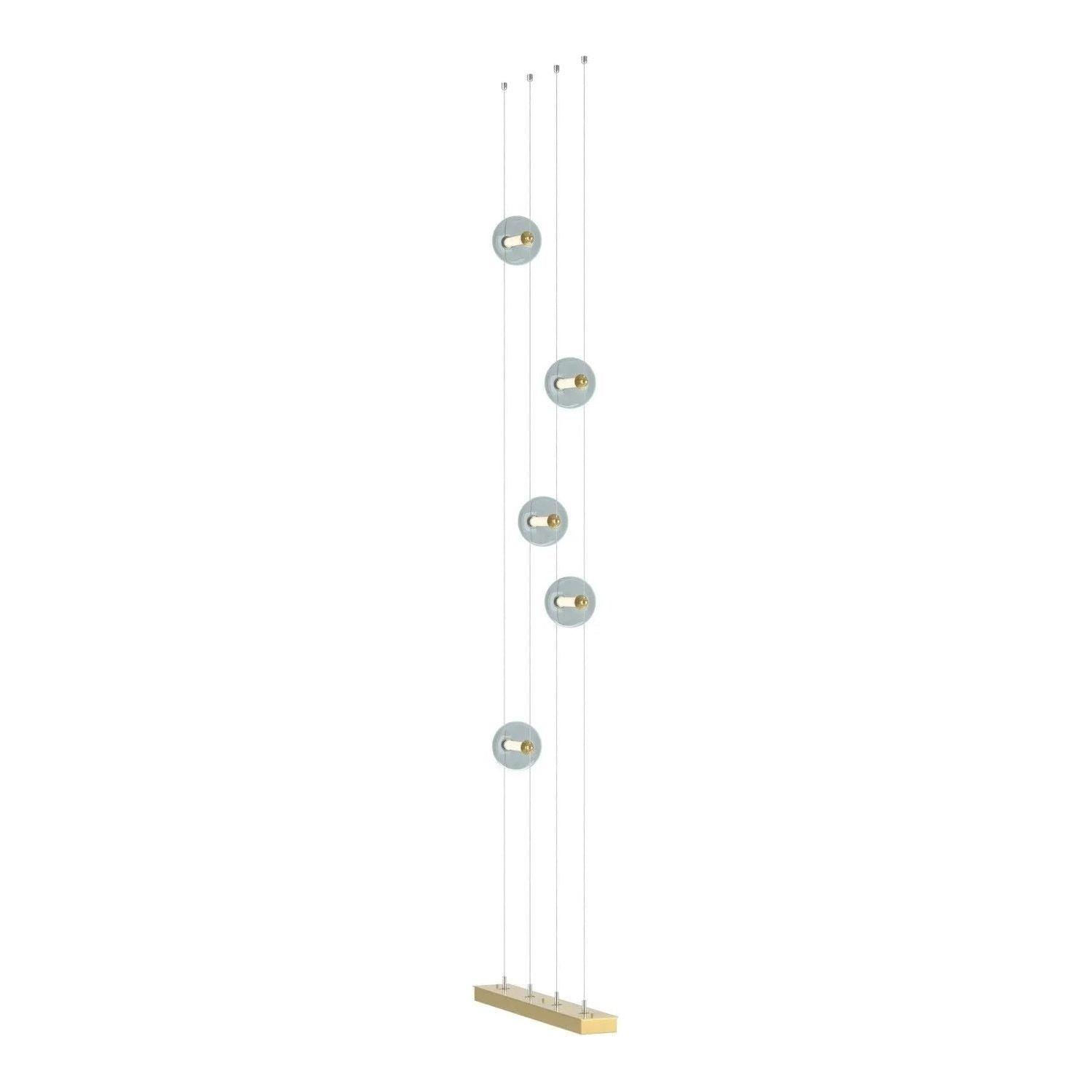Hubbardton Forge - Abacus Floor to Ceiling LED Pendant (Plug-In) - 289520-LED-STND-86-YL0668 - Canada Light Shop