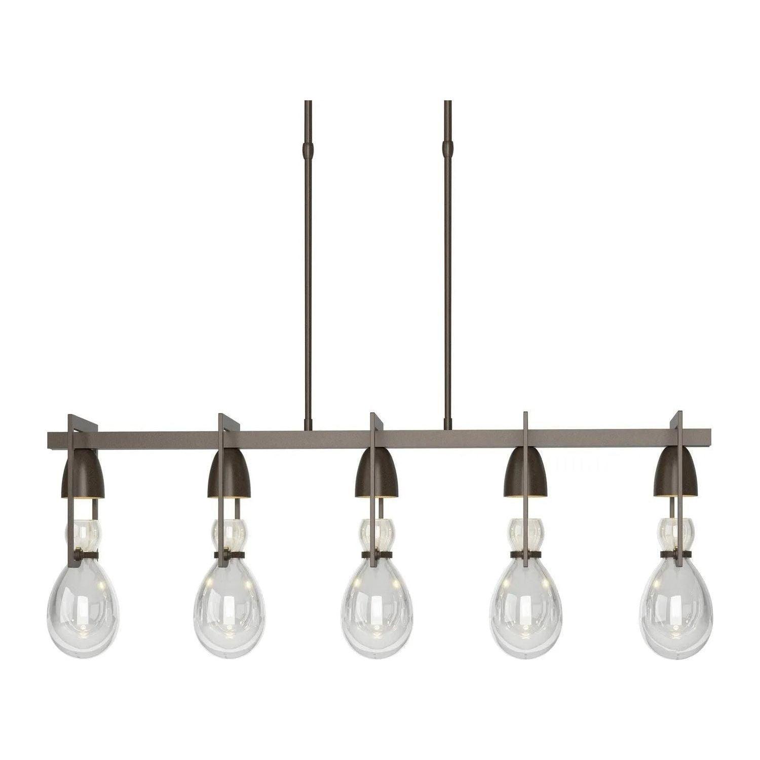 Hubbardton Forge - Apothecary Linear Pendant - 137810-SKT-SHRT-05-ZM0572 - Canada Light Shop
