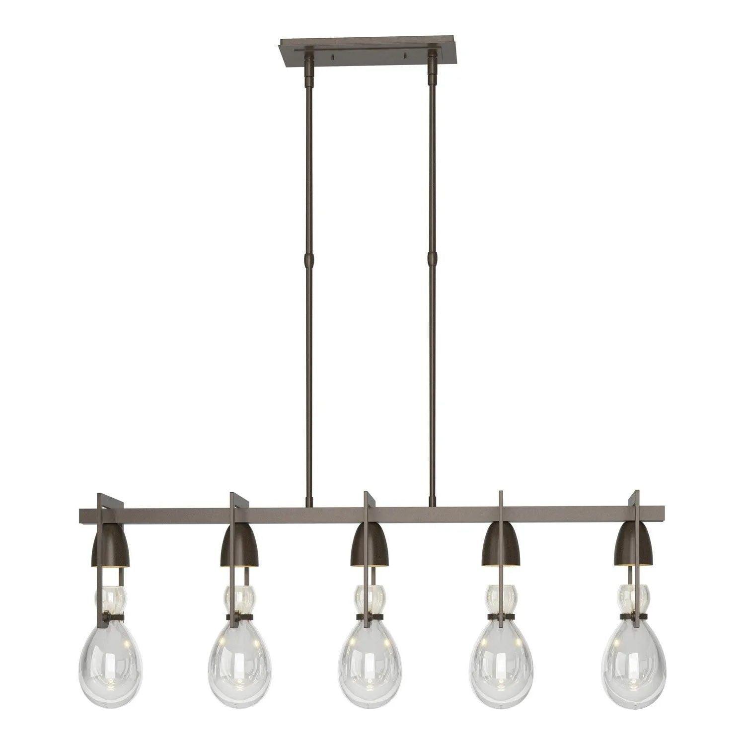 Hubbardton Forge - Apothecary Linear Pendant - 137810-SKT-STND-05-ZM0572 - Canada Light Shop