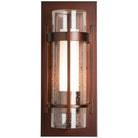 Hubbardton Forge - Banded 12-Inch One Light Outdoor Wall Sconce - 305896-SKT-73-ZS0654 - Canada Light Shop