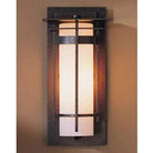 Hubbardton Forge - Banded 12-Inch One Light Outdoor Wall Sconce - 305992-SKT-20-GG0066 - Canada Light Shop
