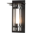 Hubbardton Forge - Banded 16-Inch One Light Outdoor Wall Sconce - 305997-SKT-10-ZS0655 - Canada Light Shop
