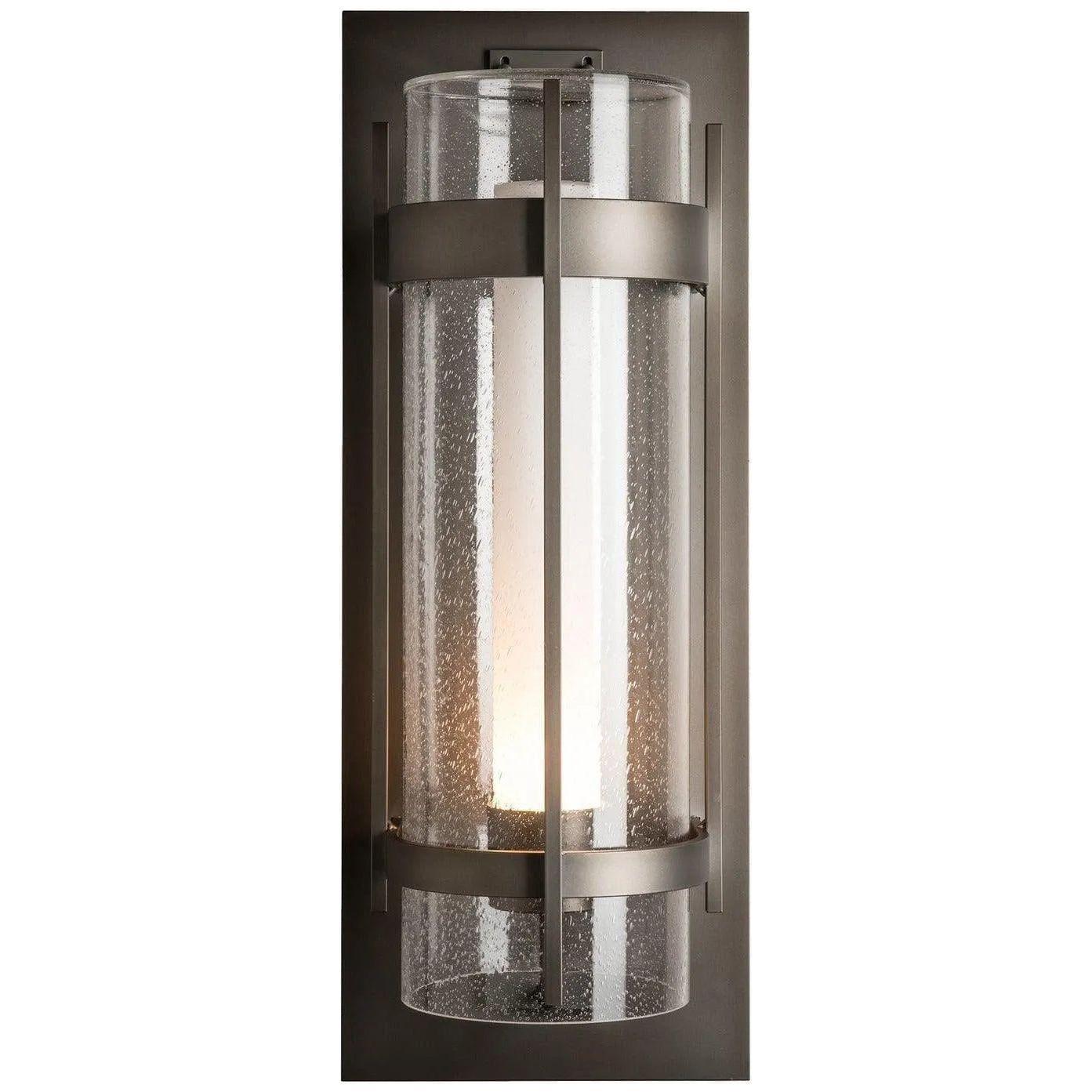 Hubbardton Forge - Banded 25-Inch One Light Outdoor Wall Sconce - 305899-SKT-77-ZS0664 - Canada Light Shop