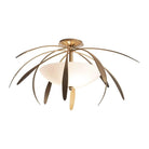 Hubbardton Forge - Dahlia Medium Semi-Flush - 124352-SKT-84-GG0048 - Canada Light Shop
