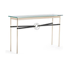 Hubbardton Forge - Equus Black Leather Console Table - 750118-84-85-LK-VA0714 - Canada Light Shop