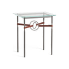 Hubbardton Forge - Equus Brown Leather Side Table - 750116-07-20-LB-VA0717 - Canada Light Shop