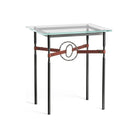 Hubbardton Forge - Equus Brown Leather Side Table - 750116-10-07-LB-VA0717 - Canada Light Shop