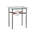 Hubbardton Forge - Equus Brown Leather Side Table - 750116-10-20-LB-VA0717 - Canada Light Shop