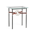 Hubbardton Forge - Equus Brown Leather Side Table - 750116-10-84-LB-VA0717 - Canada Light Shop