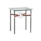 Hubbardton Forge - Equus Brown Leather Side Table - 750116-10-85-LB-VA0717 - Canada Light Shop