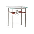 Hubbardton Forge - Equus Brown Leather Side Table - 750116-20-20-LB-VA0717 - Canada Light Shop
