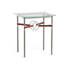 Hubbardton Forge - Equus Brown Leather Side Table - 750116-20-82-LB-VA0717 - Canada Light Shop