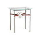 Hubbardton Forge - Equus Brown Leather Side Table - 750116-20-84-LB-VA0717 - Canada Light Shop