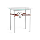 Hubbardton Forge - Equus Brown Leather Side Table - 750116-82-07-LB-VA0717 - Canada Light Shop